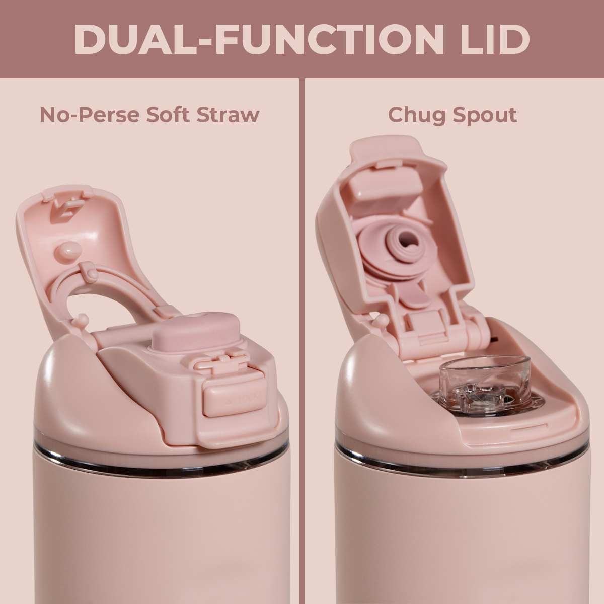 Ease2o 14oz - Dusty Rose